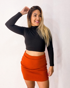 Cropped manga longa