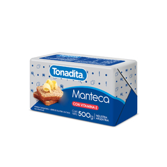 Manteca Tonadita en panes de 500 gr x 6 kg