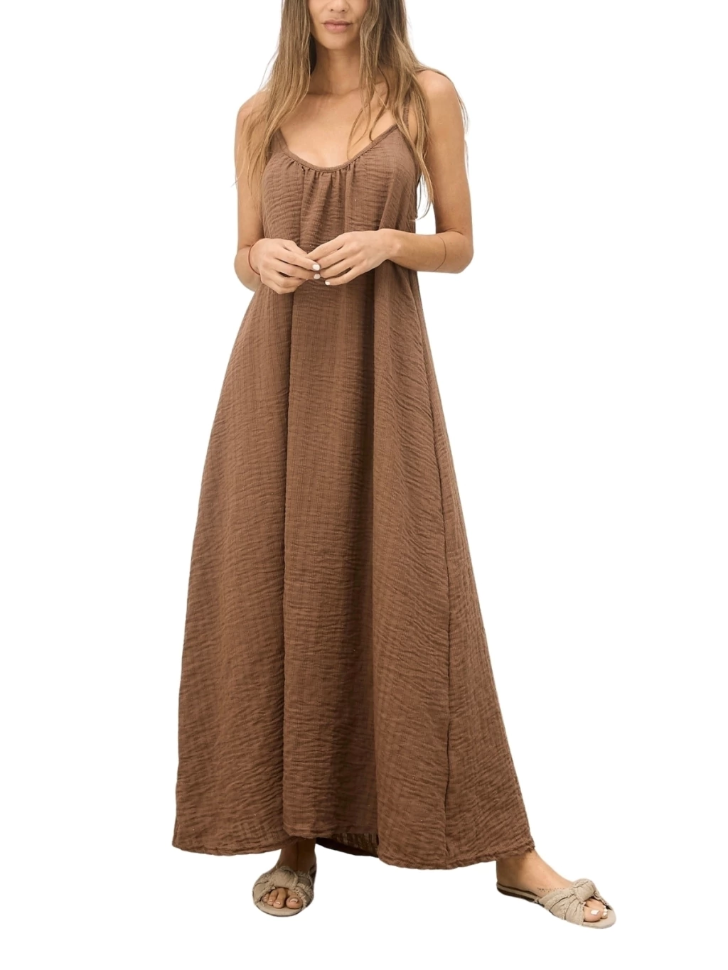 Vestido Manantiales Chocolate.