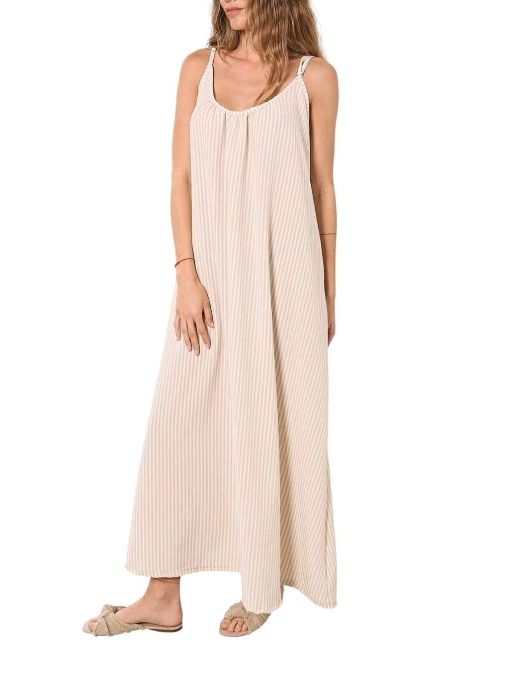 Vestido Manantiales Beige.