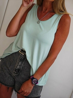 Musculosa Evase Creppe - comprar online
