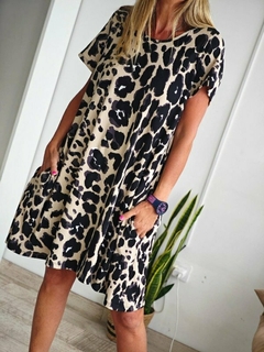 Vestido Morley Amplio C/ Bolsillos Turco