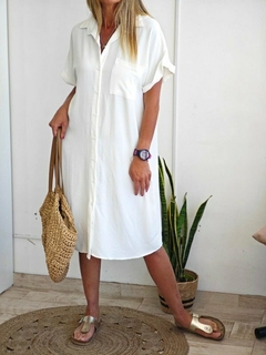 Vestido Camisero Seda Crush - comprar online
