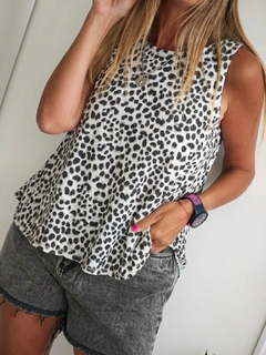 Musculosa Flame Print Last - comprar online
