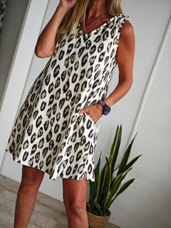 Vestido Seda Print C/ Bolsillo Last - comprar online