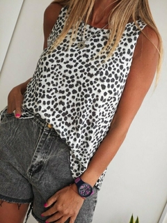 Musculosa Flame Print Last