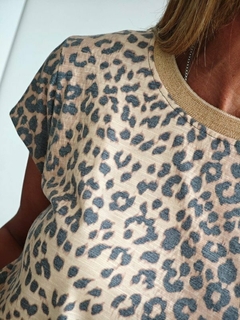 Remera Flame Print C/ Lurex St Marie - comprar online