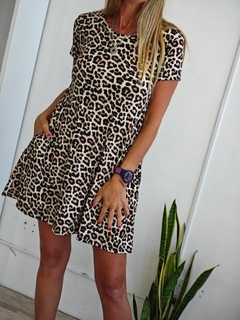 Vestido Morley Print Corto Po