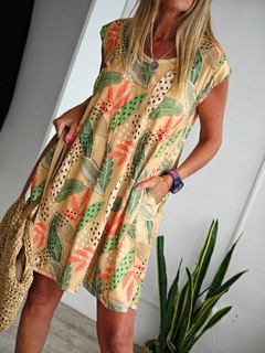 Vestido Hojas Cey de Punto Last c/ Bolsillo en internet