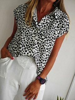 Camisa Print Lino cey last - Lo vi, lo ame