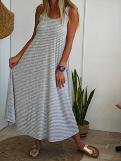 Vestido Morley Oversize Rayado - comprar online
