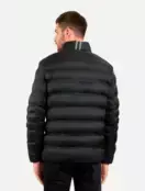 Jaqueta Aramis Regular Nylon Puffer Preta - comprar online