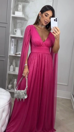 VESTIDO LONGO PINK na internet