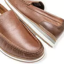 MOCASSIM DENIM FLOW CONHAQUE/MARROM Referência: 252101-002 - Marlô Modas