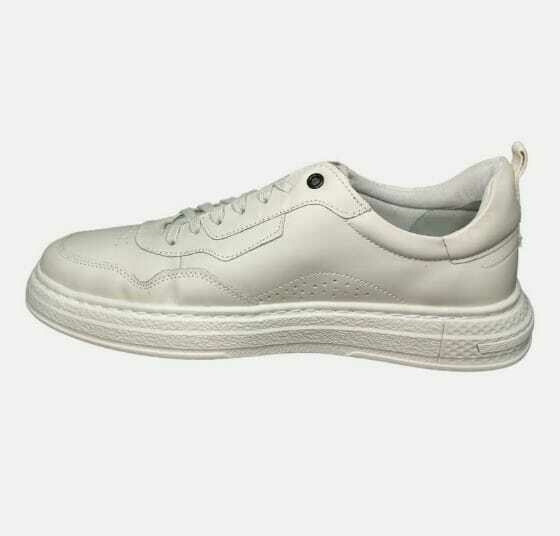 TÊNIS DENIM JAKE CREME CADARÇO REF: 240201-002 - loja online