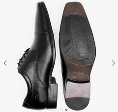 SAPATO DE COURO METROPOLITAN ASPEN PRETO REF: 450052-001 - comprar online