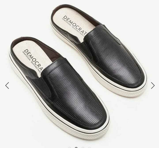 Mule Denim Fender Preto Ref: 290204-001 - comprar online