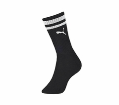 MEIA MASC CANO LONGO - PRETO/BRANCO PUMA - comprar online
