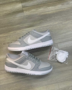 Tênis SB Dunk Low Cinza Branco