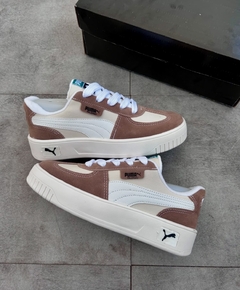 Tênis Feminino Puma Bege Creme
