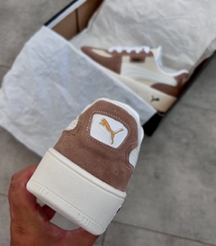Tênis Feminino Puma Bege Creme - Pisants Store