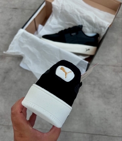 Tênis Feminino Puma Preto Solado Branco - Pisants Store