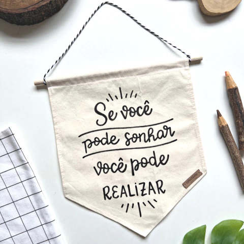 Bandeirola "Sonhos"
