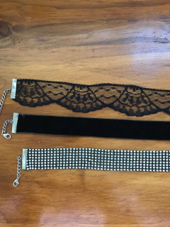 choker encaje en internet