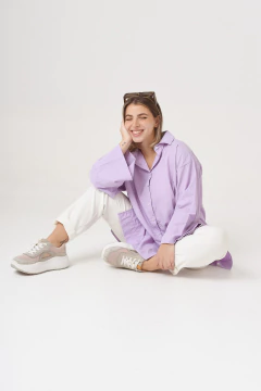 CAMISA LA BORDEVOY MUJER, TOTTENHAM LILA en internet