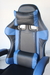 Lanzamiento Silla Gamer Reclinable Con Apoyapies Negra Y Azul
