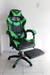 Silla Gamer Reclinable Con Apoyapies Negro con Verde Odin - comprar online