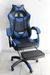 Silla Gamer Reclinable Con Apoyapies Negro con Azul Odin - comprar online