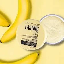 Lasting Fix Polvo Fijador Translúcido banana
