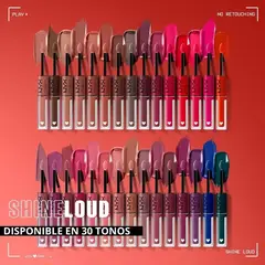 Shine Loud NYX labial liquido