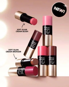Soft Glam e.l.f. rubor en barra