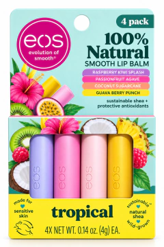 Eos Bálsamo labial orgánico 4 pack en internet