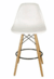 Banqueta Eames patas de madera - Incanto
