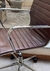 Silla Aluminum alta Cuero Natural Marrón - comprar online