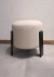 Puff Morton madera negra - comprar online