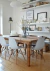 Silla Eames con patas de madera