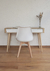 Silla Tulip base de madera