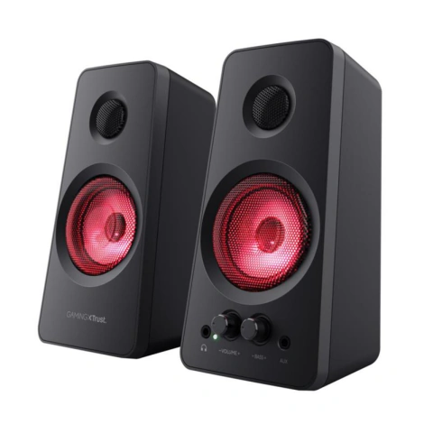 Parlantes gaming Trust GXT 608 2.0 RGB 18 W RMS USB