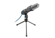 Micrófono Trust Mico 3,5 mm y USB con trípode