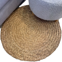 Alfombra de yute redonda 90cm - BZR Tiribelli