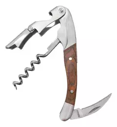 SACACORCHO DOBLE IMPULSO C/MADERA - comprar online