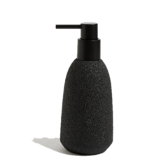 Dispenser Simil piedra sifon 20cm negro - comprar online