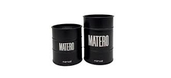 Latas yerbera y azucarera MATERO - comprar online