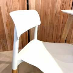 Silla Milan Fibra y Madera - comprar online