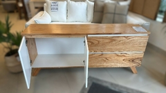 Rack nordico paraiso/blanco 1,50mts en internet