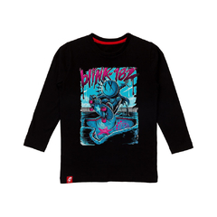 Remera Blink 182 Manga Larga Niños